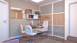 Consultório Psiquiátrico - CLÍNICA COSTA FILHO - AHGS1213 (RENDERS)