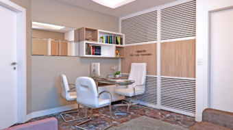 Consultório Psiquiátrico - CLÍNICA COSTA FILHO - AHGS1213 (RENDERS)